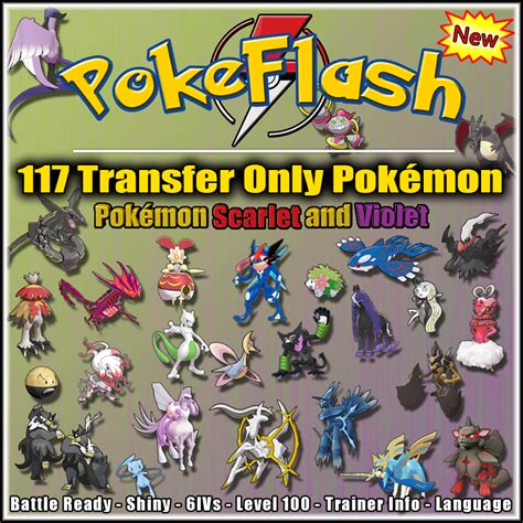 pokemon transferable to scarlet and violet|pokemon scarlet and violet only.